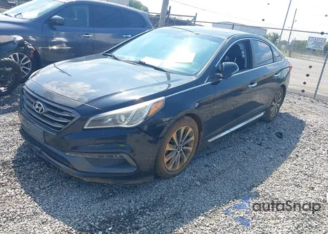 2016 Hyundai Sonata Sport из США, поврежденный, VIN 5NPE34AFXGH357707